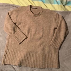 Cream cozy Zara sweater